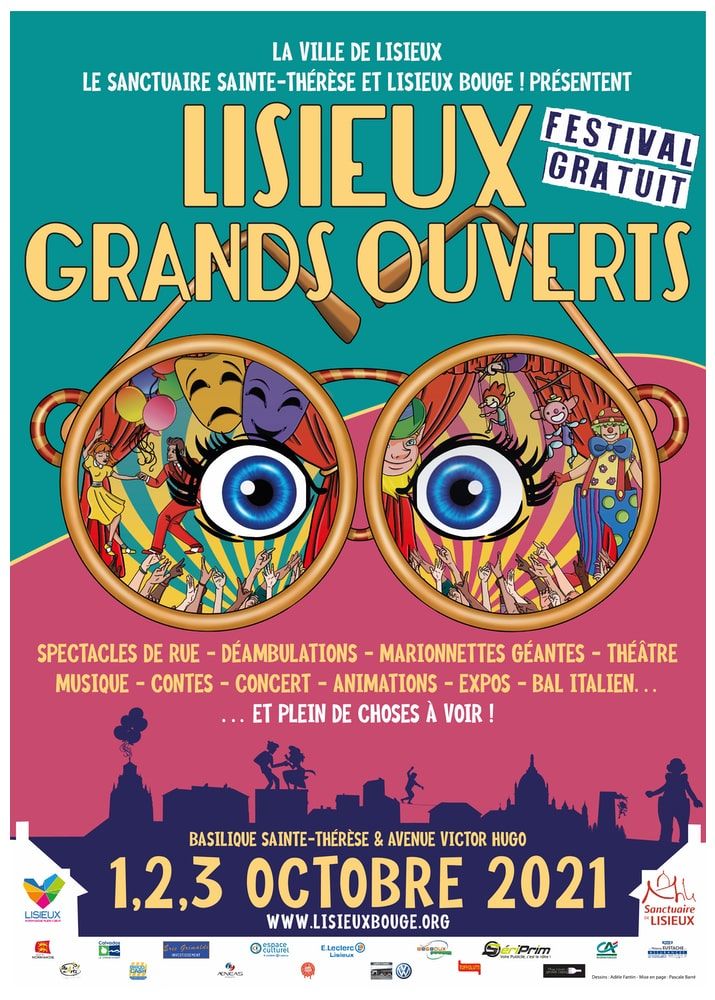 Affiche Lisieux Grands Ouverts 2021