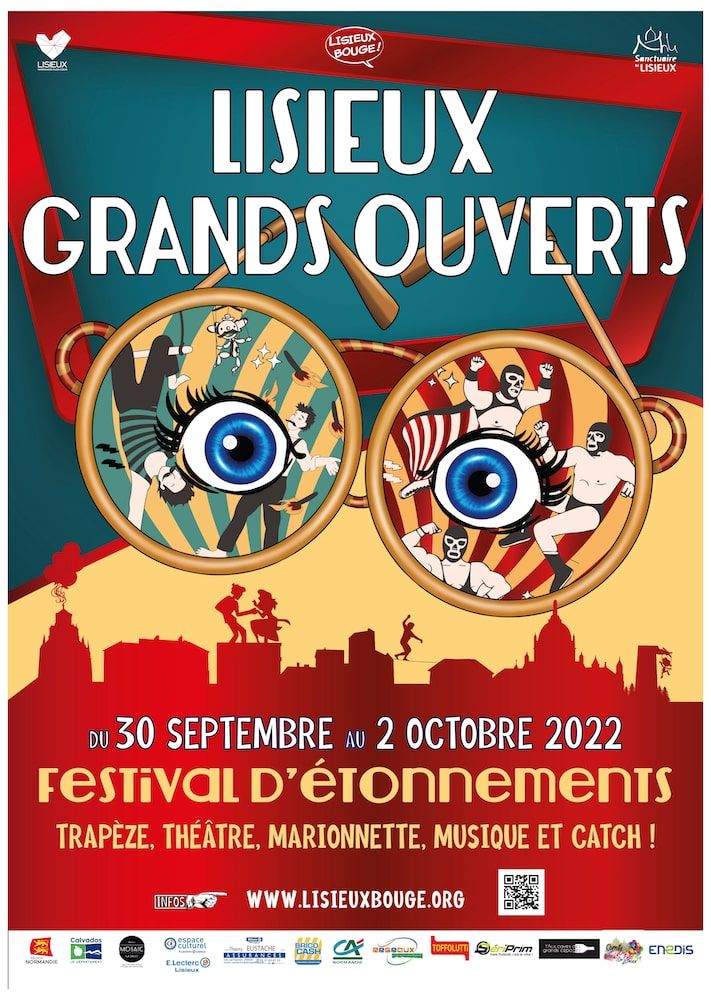 Affiche Lisieux Grands Ouverts 2022