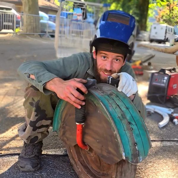 Jam Jamo : artiste soudeur à Rose Métal le 14 juin 2025
