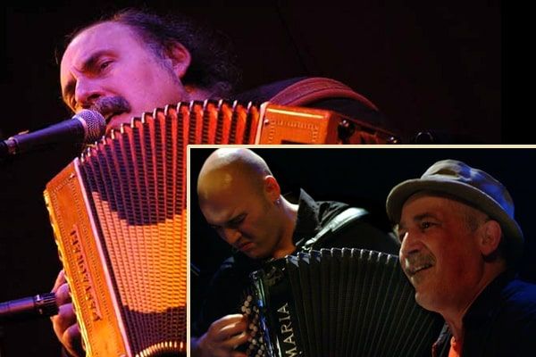 Bal de Marc Perrone avec Lionel Suarez, André Minvielle. Festival Lisieux Grands Ouverts 2021